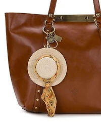 Patricia Nash Leather Sun Hat Mini Bag Charm
