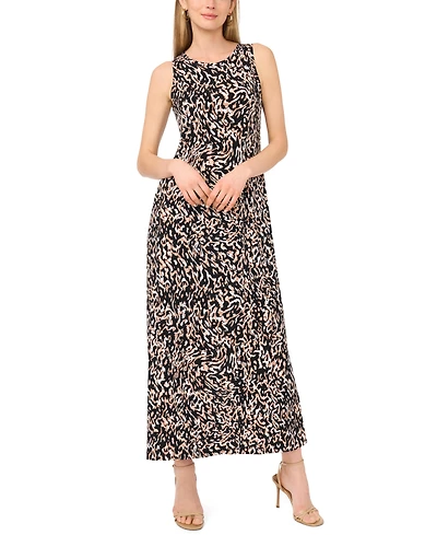 Vince Camuto Women's Crewneck Sleeveless Maxi Dress