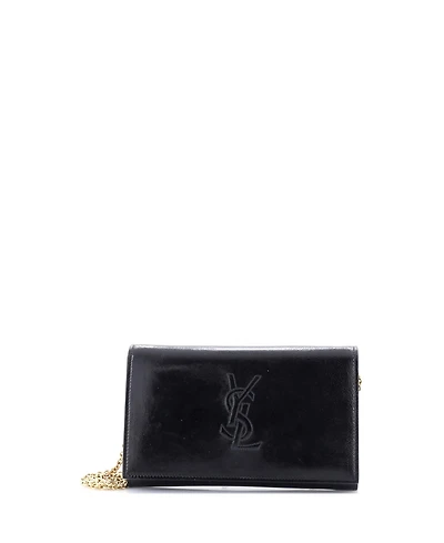 Pre-Owned Saint Laurent Small Belle de Jour Chain Wallet Leather