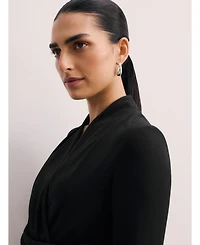 The Fold Women's Belleville Clever Crepe Top