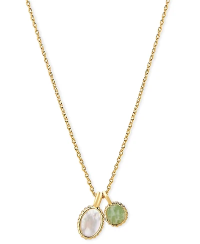 Ana Luisa Tallulah Gold-Plated Charm Necklace