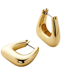 Ana Luisa Colene Gold-Plated Chunky Hoop Earrings