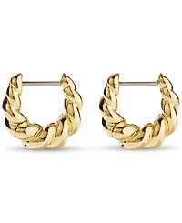 Ana Luisa Paris Mini Gold-Plated Twisted Hoop Earrings