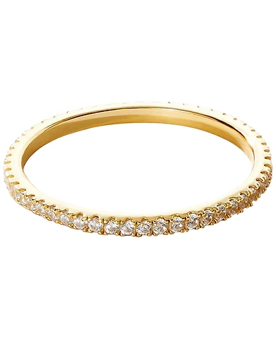 Ana Luisa Celine Gold-Plated Eternity Ring