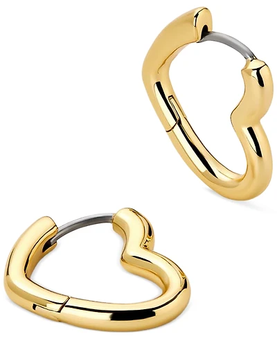 Ana Luisa Daryl Gold-Plated Heart Earrings
