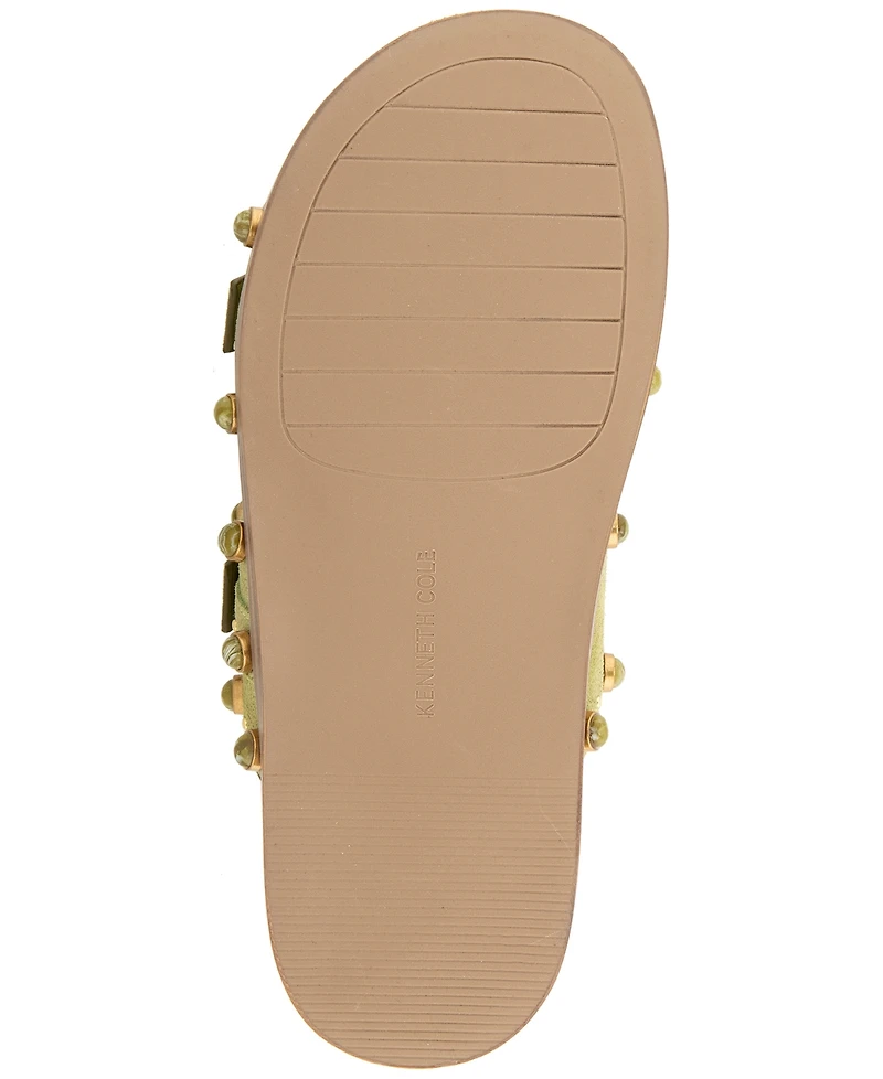 Kenneth Cole New York Women's Deardra Footbed Flat Sandals