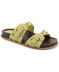 Kenneth Cole New York Women's Deardra Footbed Flat Sandals