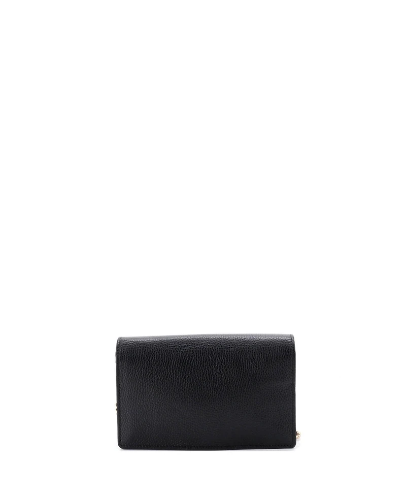 Pre-Owned Gucci Soho Wallet on Chain Leather