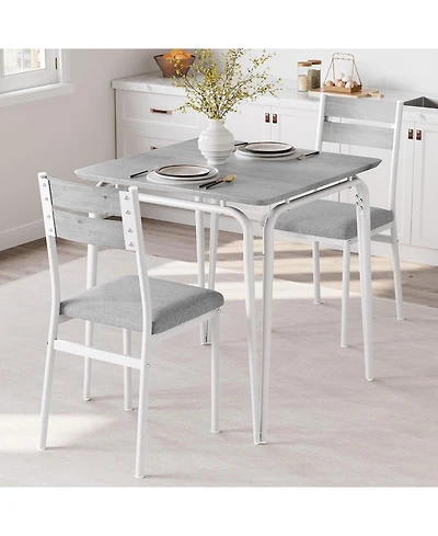 gaomon Dining Chair Dining Table Set for 2 Small Dining Room Table for Kitchen Dining Room