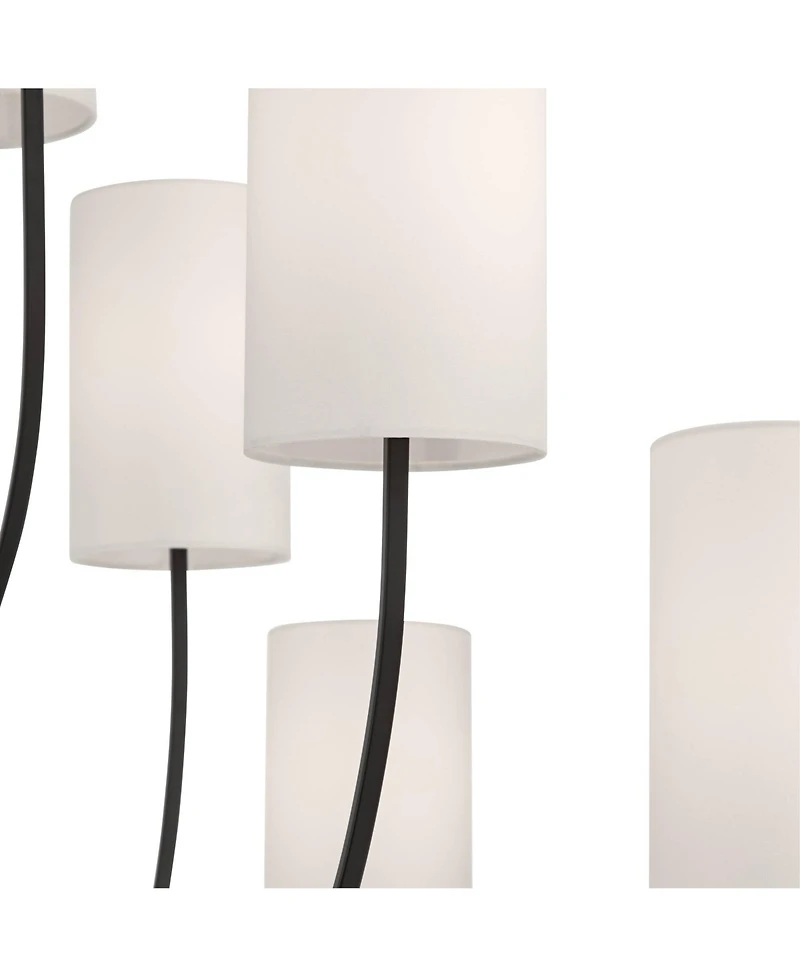 Possini Euro Design Possini Euro Maxine Wide Matte 12 Light Large Chandelier