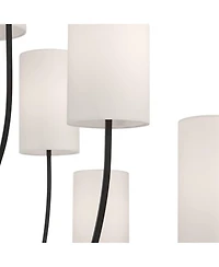 Possini Euro Design Possini Euro Maxine Wide Matte 12 Light Large Chandelier