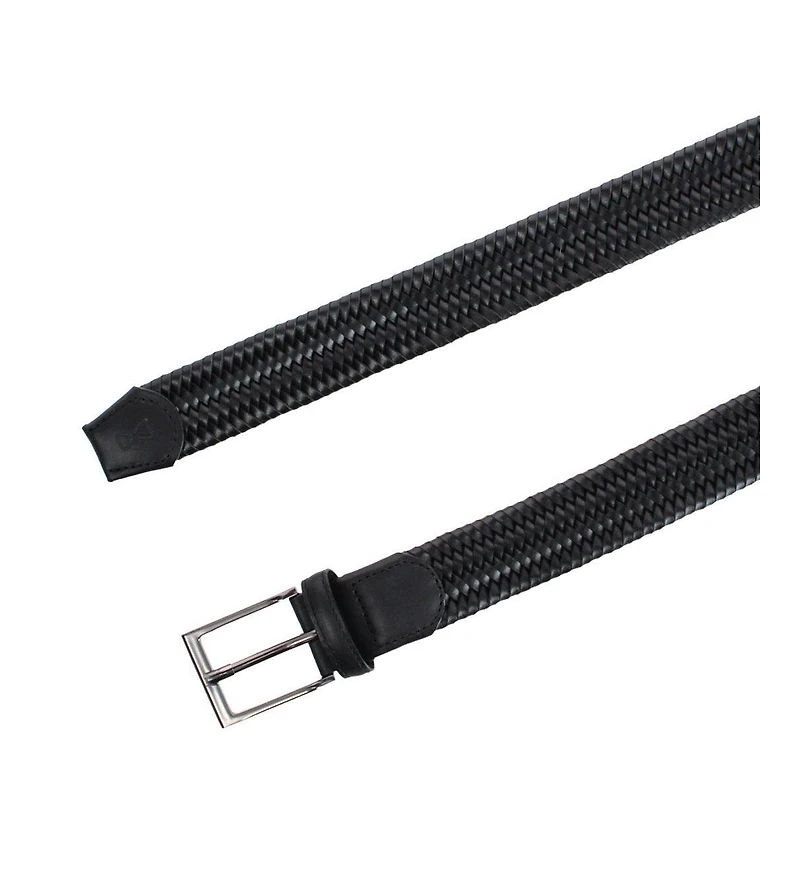 Trafalgar Men's Andres Classic Leather Stretch Dress Belt