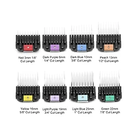 Aronkl Stainless Steel Pet Grooming Guide Comb Set for A5 Detachable Clippers 8-Piece