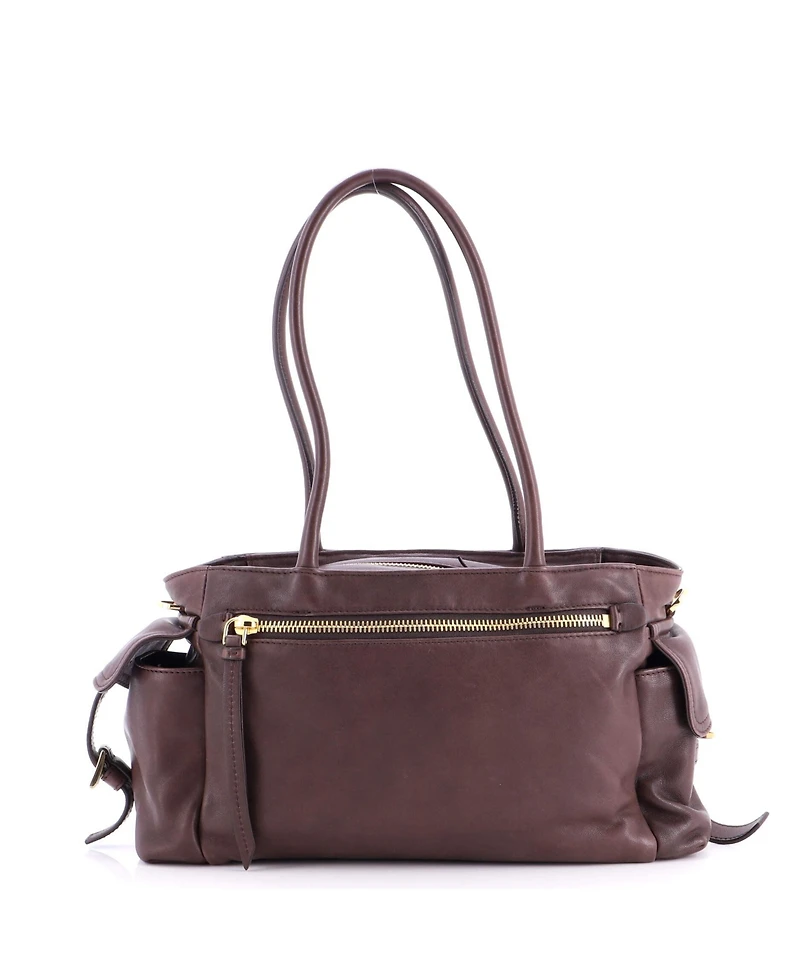 Pre-Owned Prada Medium Explore Tote Nappa Leather