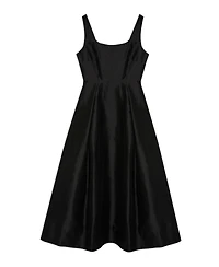 Karen Millen Women's Taffeta Full Skirt Tailored Midi Dress