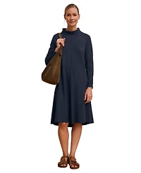 Celtic & Co. Women's Roll Neck Jersey Dress