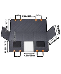 Cozito Dog Car Seat Cover Back Seat Extender 400 lbs Hammock