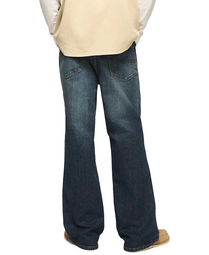 Lucky Brand Men's Baggy Bootcut Denim Jeans