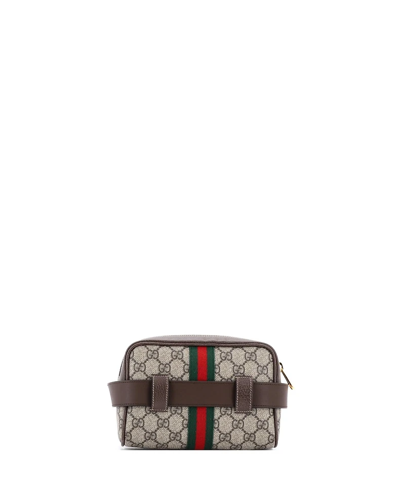 Pre-Owned Gucci Small Ophidia Belt Bag Gg Coated Canvas