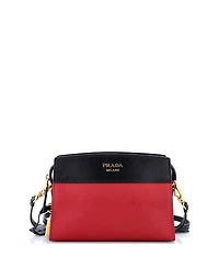 Pre-Owned Prada Bibliotheque Crossbody Saffiano Leather