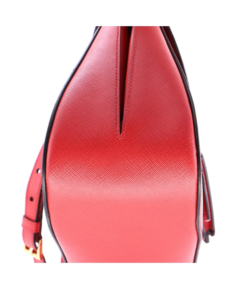 Pre-Owned Prada Large Sidonie Top Handle Bag Saffiano Leather