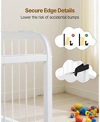 Gouun Kids Bookshelf and Toy Storage Organizer with Fabric Chest