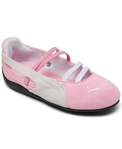 Puma Little Girls Speedcat Ballet Suede Mary Jane Casual Shoes from Finish Line