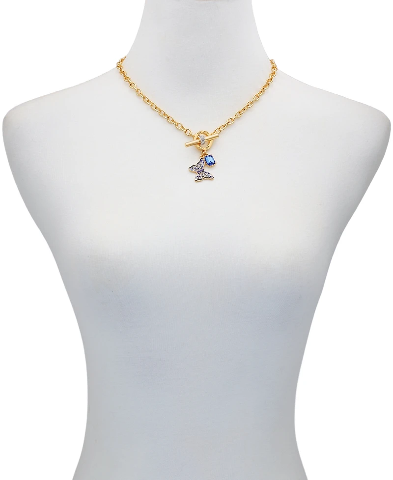 Guess 3-Pc. Rose Gold-Tone Necklace, Bracelet & Stud Earrings Set