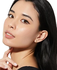 Ana Luisa Toda Mini Gold-Plated Double Hoop Earrings