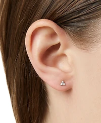 Ana Luisa Zara Silver Small Stud Earring