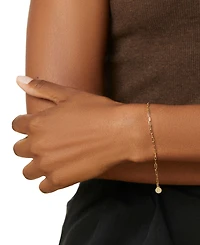 Ana Luisa Poetry Gold-Plated Slim Link Chain Bracelet
