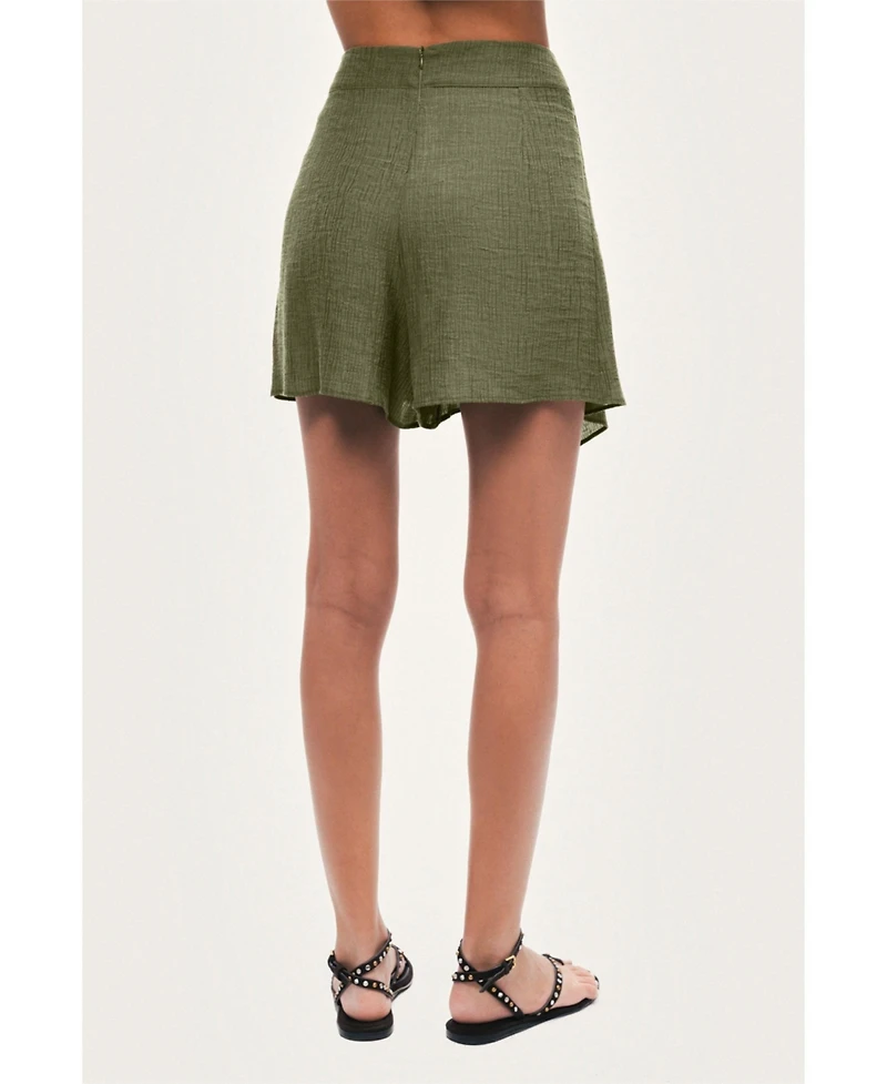 Nocturne Women's Wrap Mini Skirt