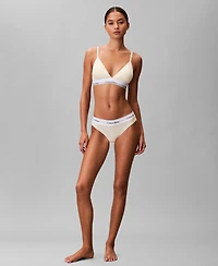 Calvin Klein Women's Ck Icon Cotton Modal Bikini Underwear QF8520