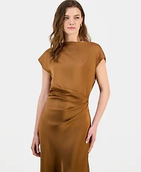 Sam Edelman Women's Slim Side-Cinched Maxi Dress