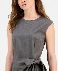 Sam Edelman Women's Tailored Side-Tie Mini Dress