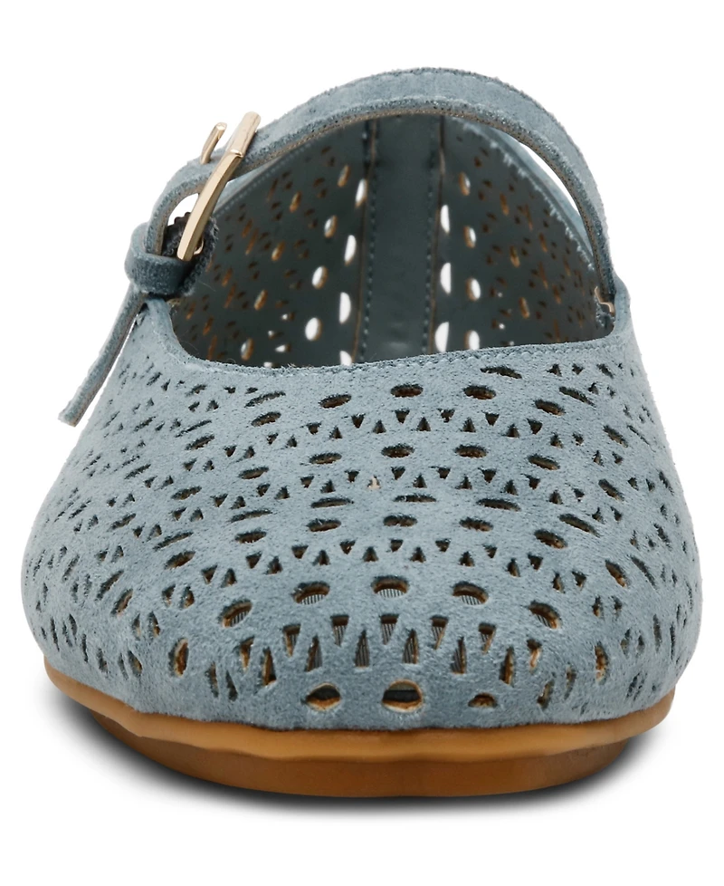 Anne Klein Women's Connie-p Mary Jane Buckle Flats