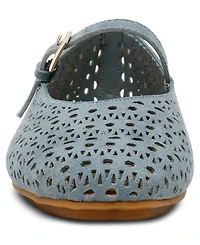 Anne Klein Women's Connie-p Mary Jane Buckle Flats