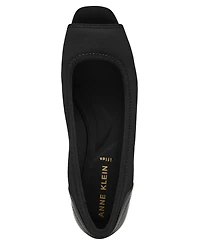 Anne Klein Women's Waylynn Peep-Toe Wedge Pumps