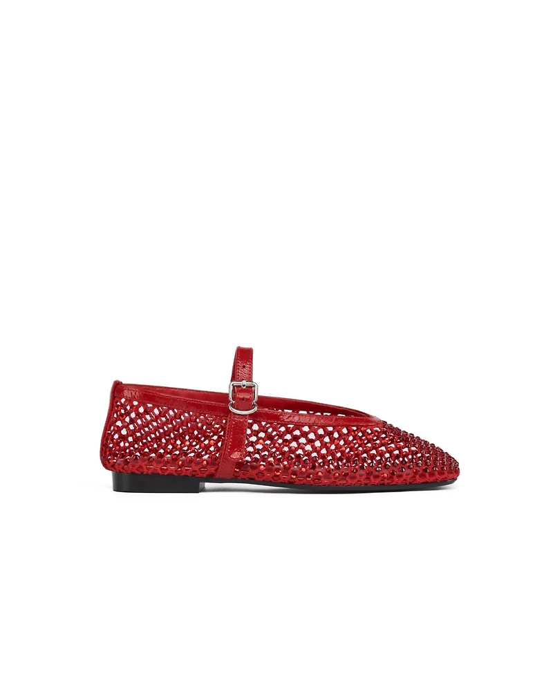 Grace Footwear Christen Netted Leather Mary Jane