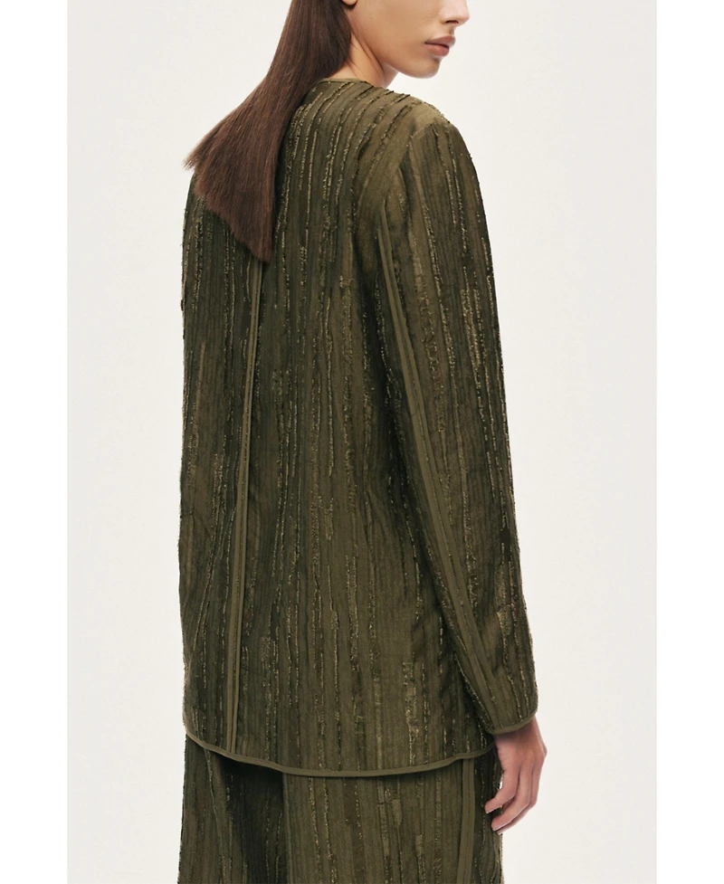 Nocturne Women's Textured Tailored Jacket