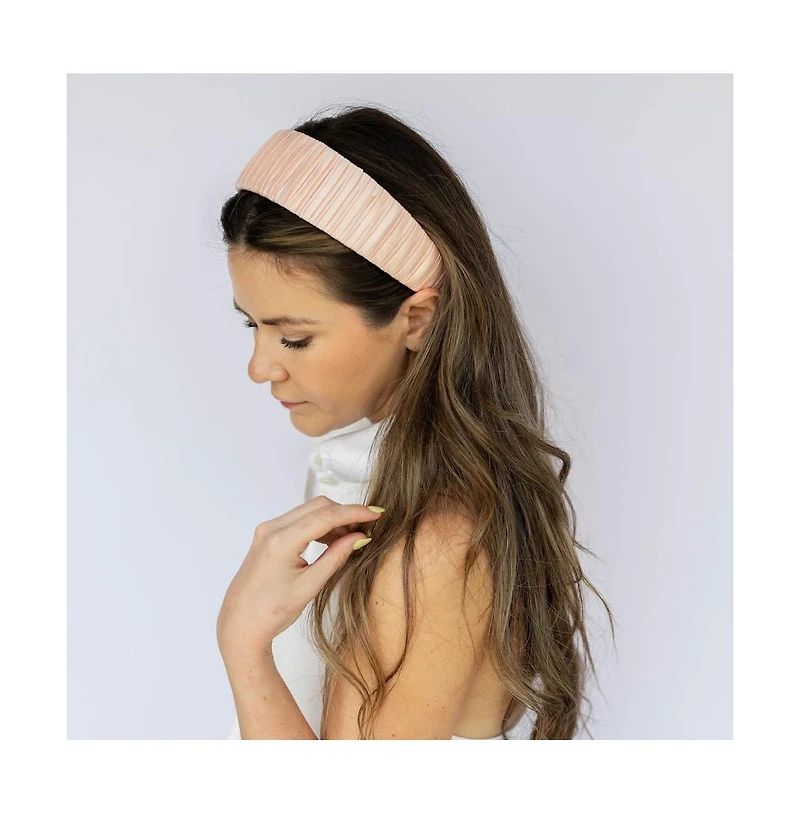 Headbands of Hope Women's Wide Headband - Pastel Pink