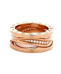 Pre-Owned Bvlgari B.Zero1 Design Legend Zaha Hadid Three Band Ring