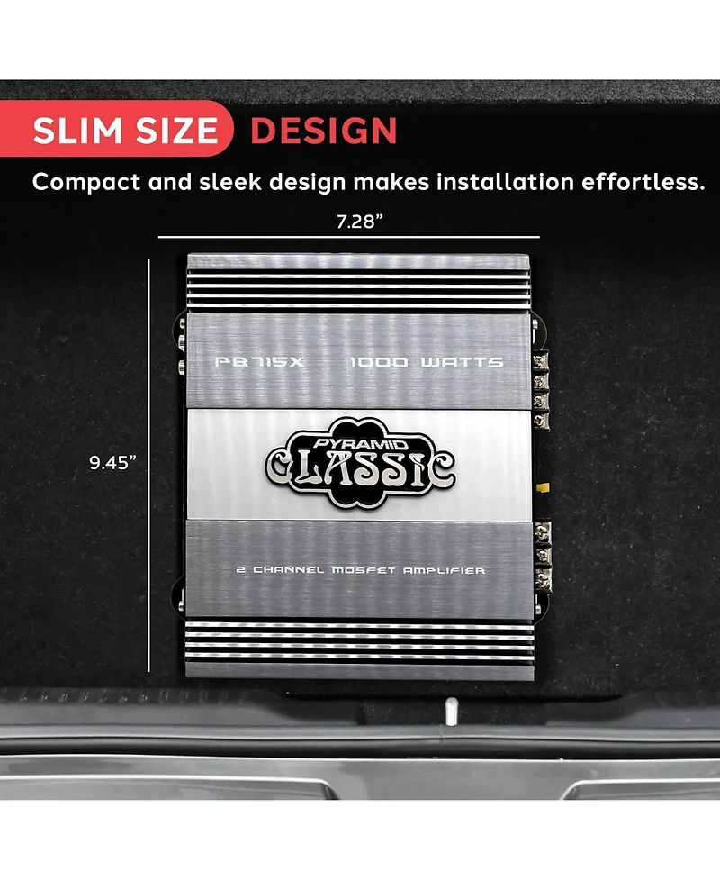 Pyle Pro 7-Band Graphic Equalizer with Spectrum Analyzer Display PB715X