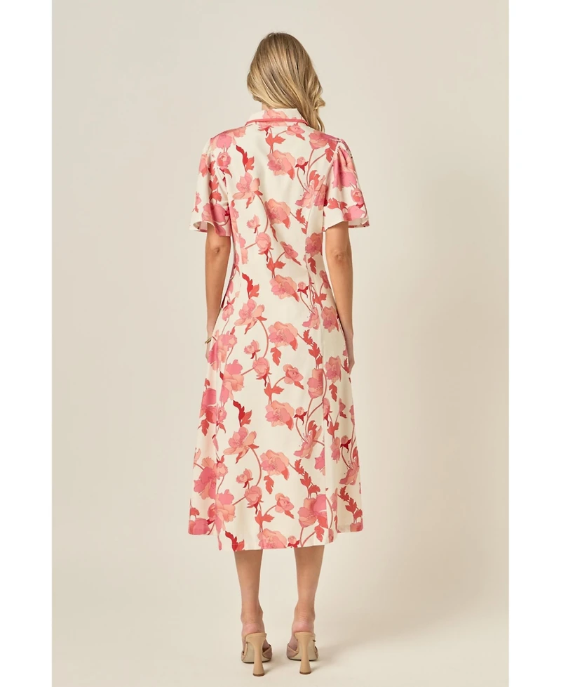 English Factory Women's A-Line Mini Shirt Dress