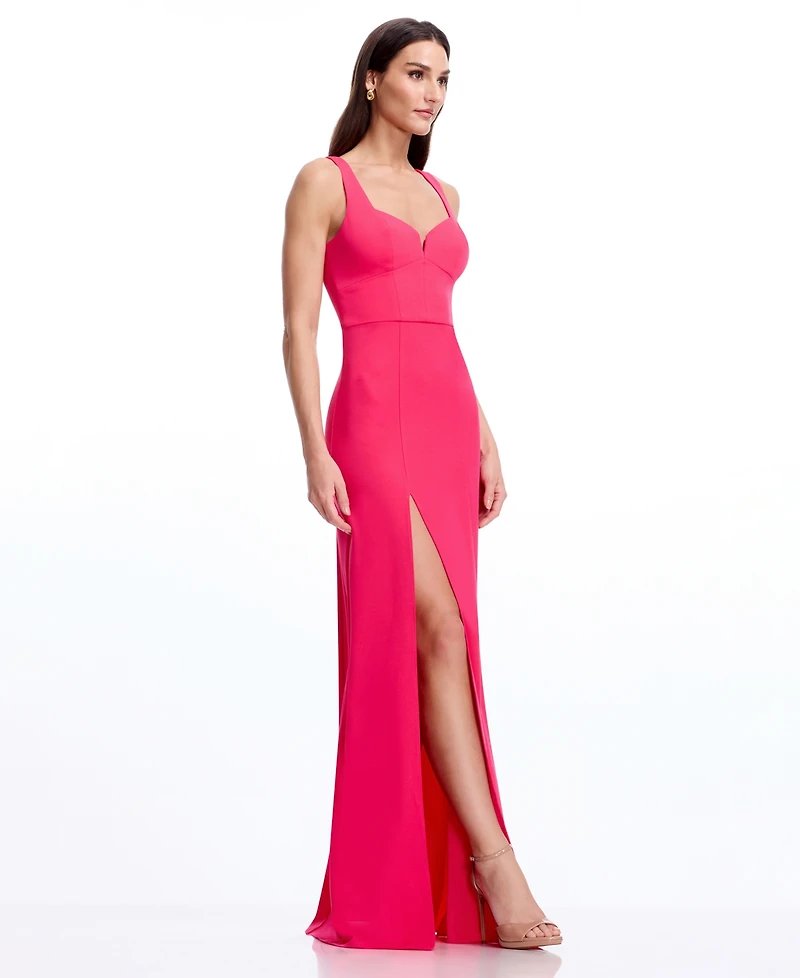 Dress the Population Women's Nettie Sleeveless A-Line Ball Gown