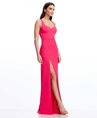 Dress the Population Women's Nettie Sleeveless A-Line Ball Gown