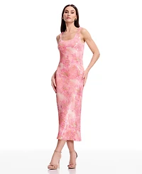 Dress the Population Women's Sleeveless Midi