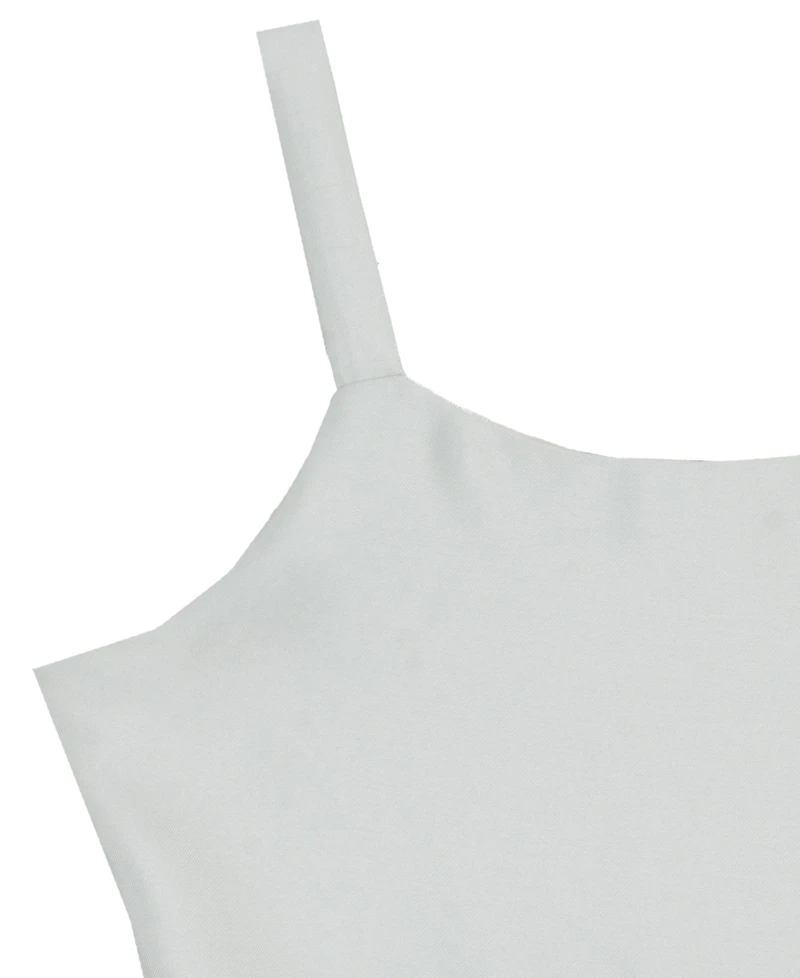 Rare Editions Girls' 7-16 Bow-Front Sleeveless Dress