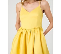 French Connection Women's Sleeveless V-Neck Mini Dress