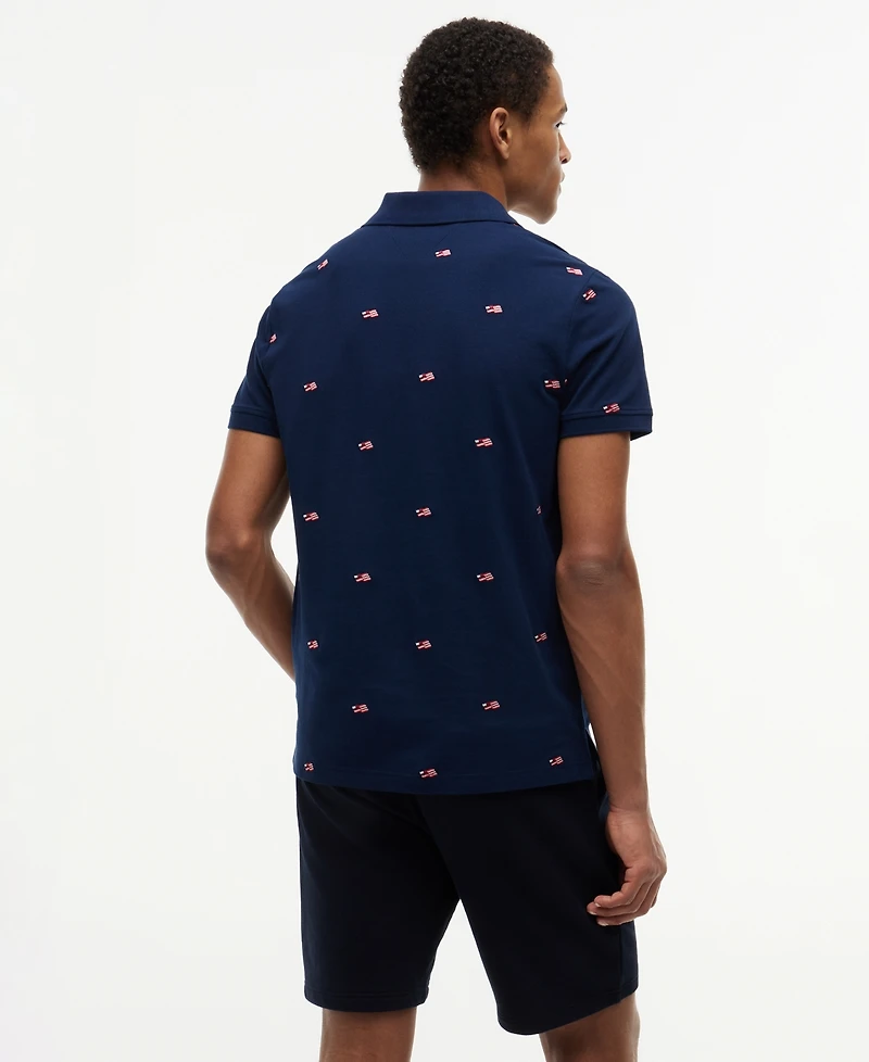 Tommy Hilfiger Men's Embroidered Critter Polo Shirt